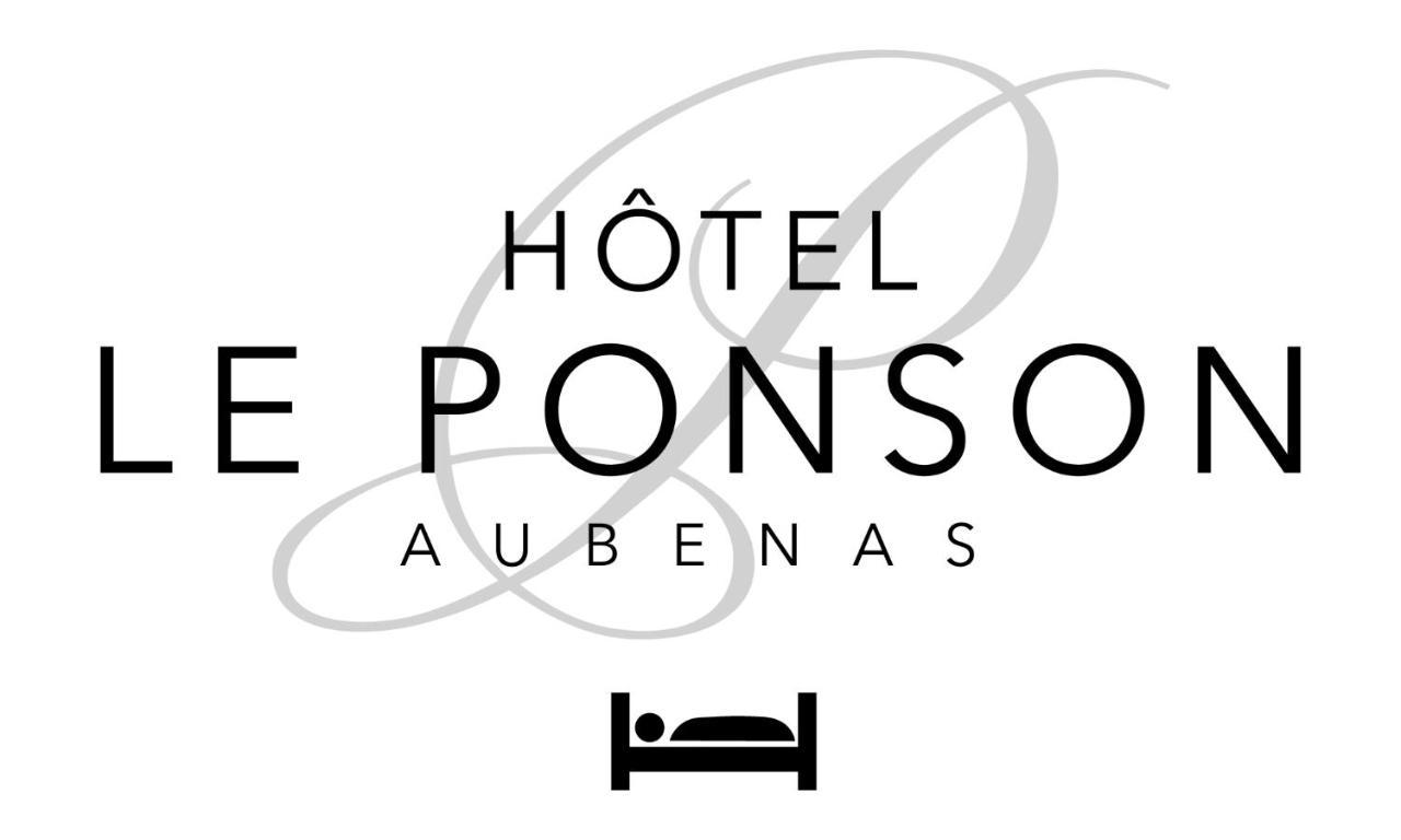 Hôtel Ponson Aubenas Exterior foto